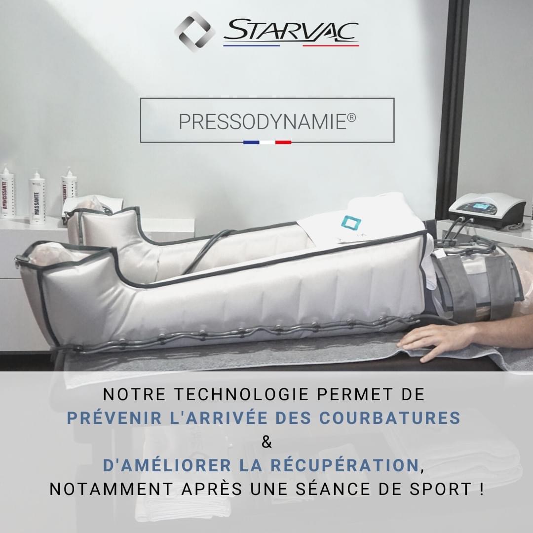 Pressodynamie — récupération musculaire après le sport